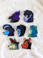 Load image into Gallery viewer, Neopets Characters Acrylic Pins

